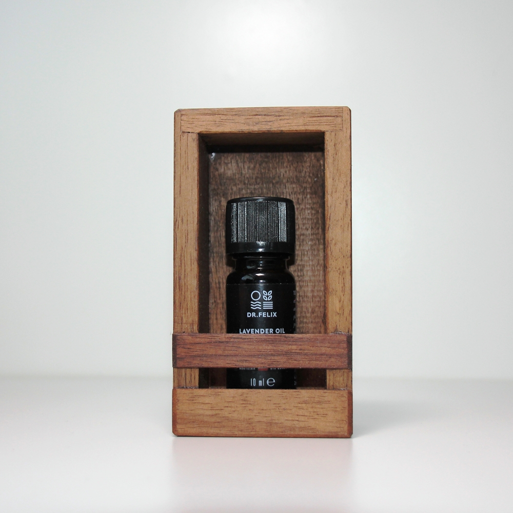 NEU Öl mit Box Bio-Lavendelöl + Zirbenholz